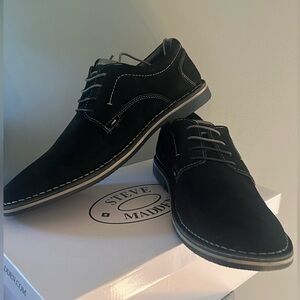Steve Madden Black Suede Shoes